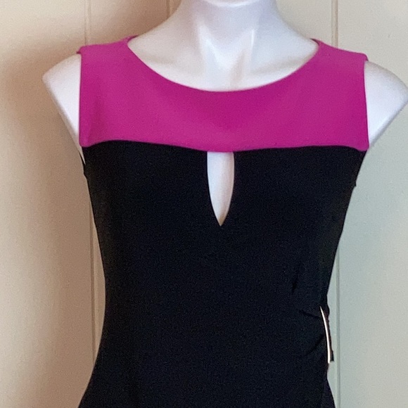 Joseph Ribkoff Sexy Knit Sheath Party Dress 4 - Picture 3 of 10